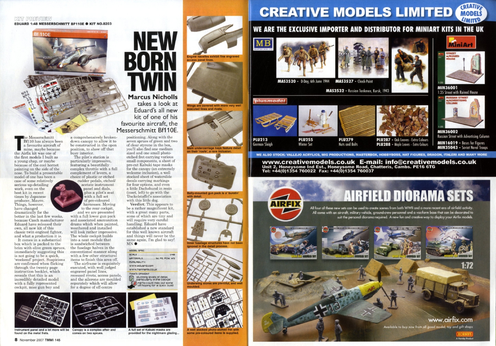 Tamiya Model Magazine 145 (2007-11)